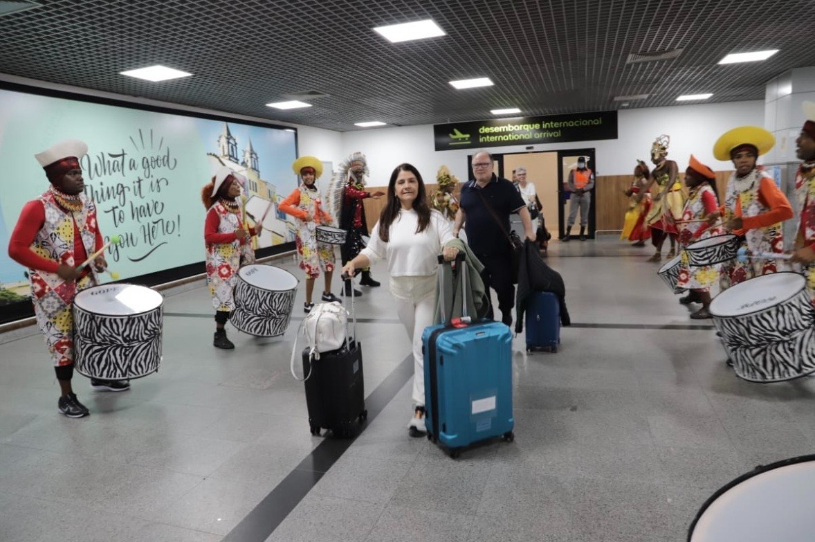 Bahia registra crescimento acima da média nacional no fluxo de passageiros aéreos