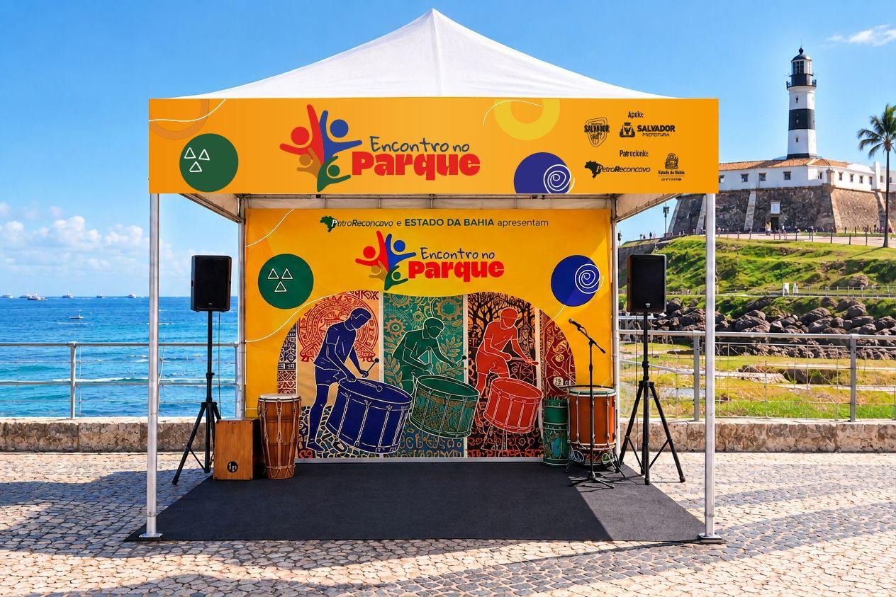Encontro no Parque estreia com música gratuita durante a Maratona Salvador